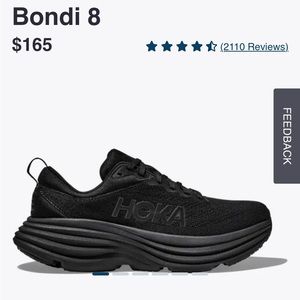 Brand new HOKA BONDI 8 no tags